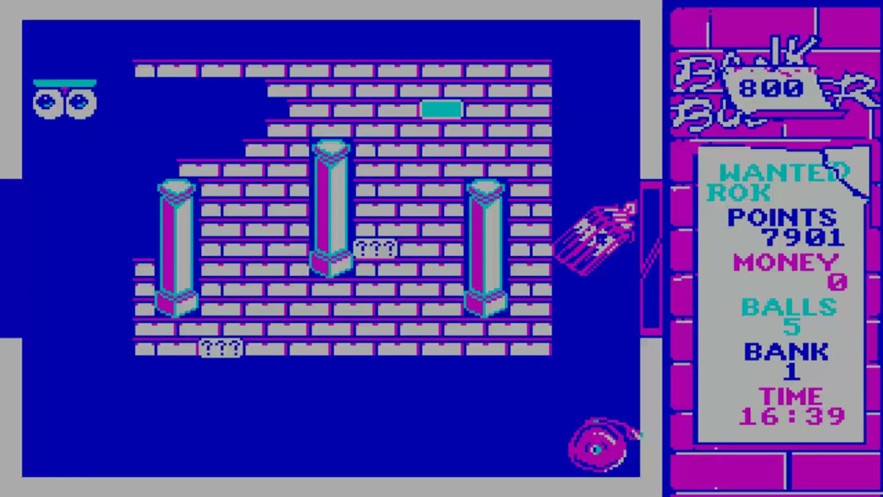 Bank Buster (PC/DOS) 1990, Eurosoft, Novtech