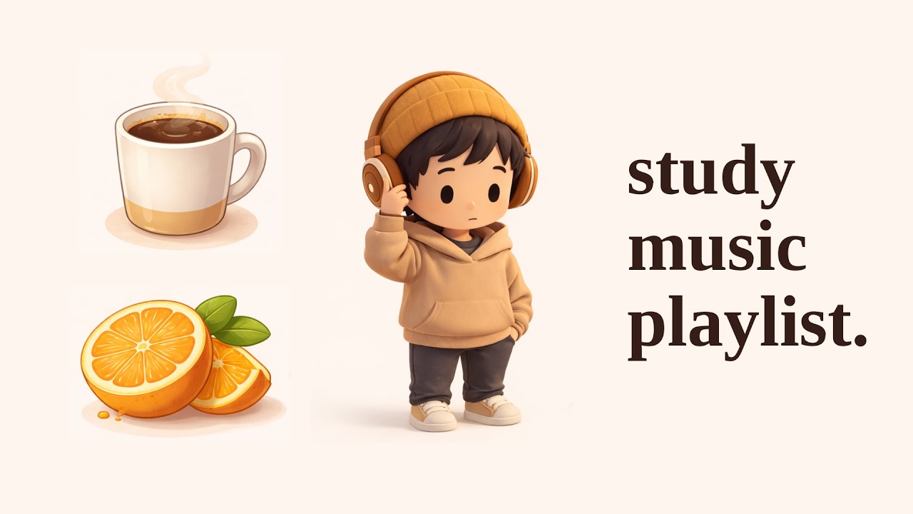 One step at a time. Let's focus together. Study playlist.