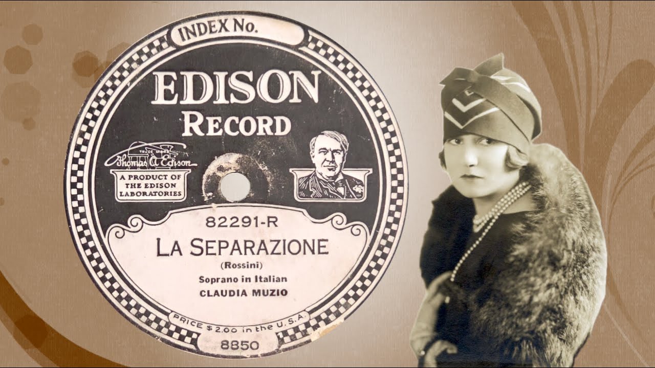 Rossini: La Separazione by Claudia Muzio 1923