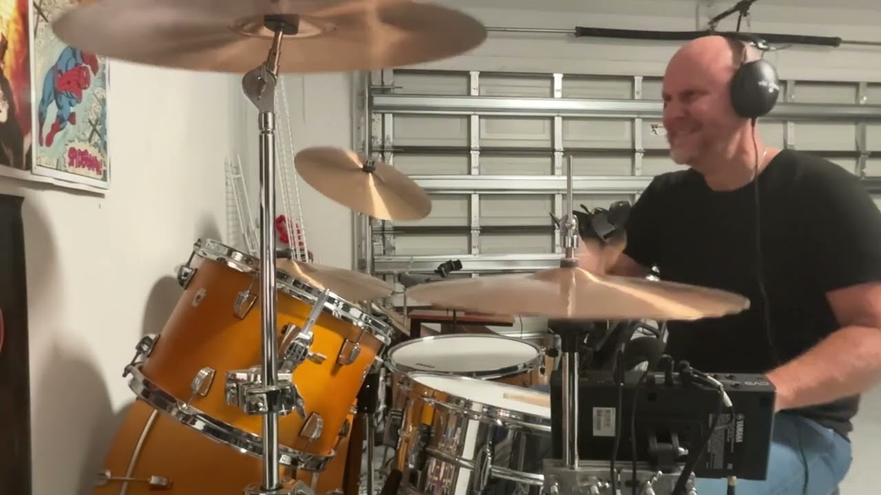 Ride The Wind #drumcover #poison