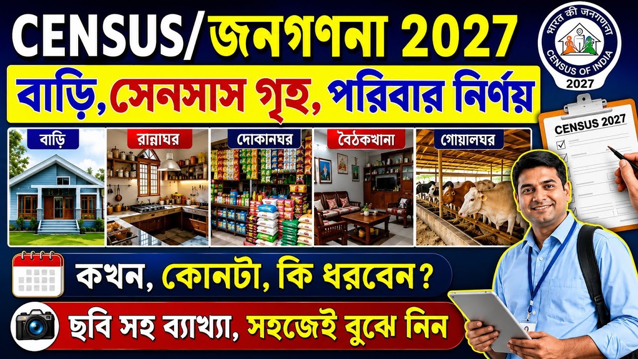 Census 2027 :: What are Building No. and Census House No.? What is Repeat? || How to use the Repe...