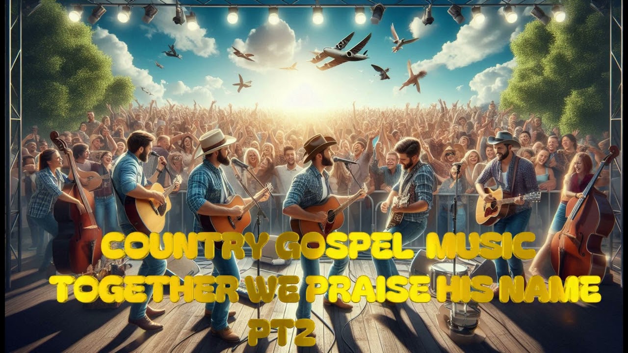 COUNTRY GOSPEL=    TOGETHER WE PRAISE HIS NAME PT2 (YESUREBATV)