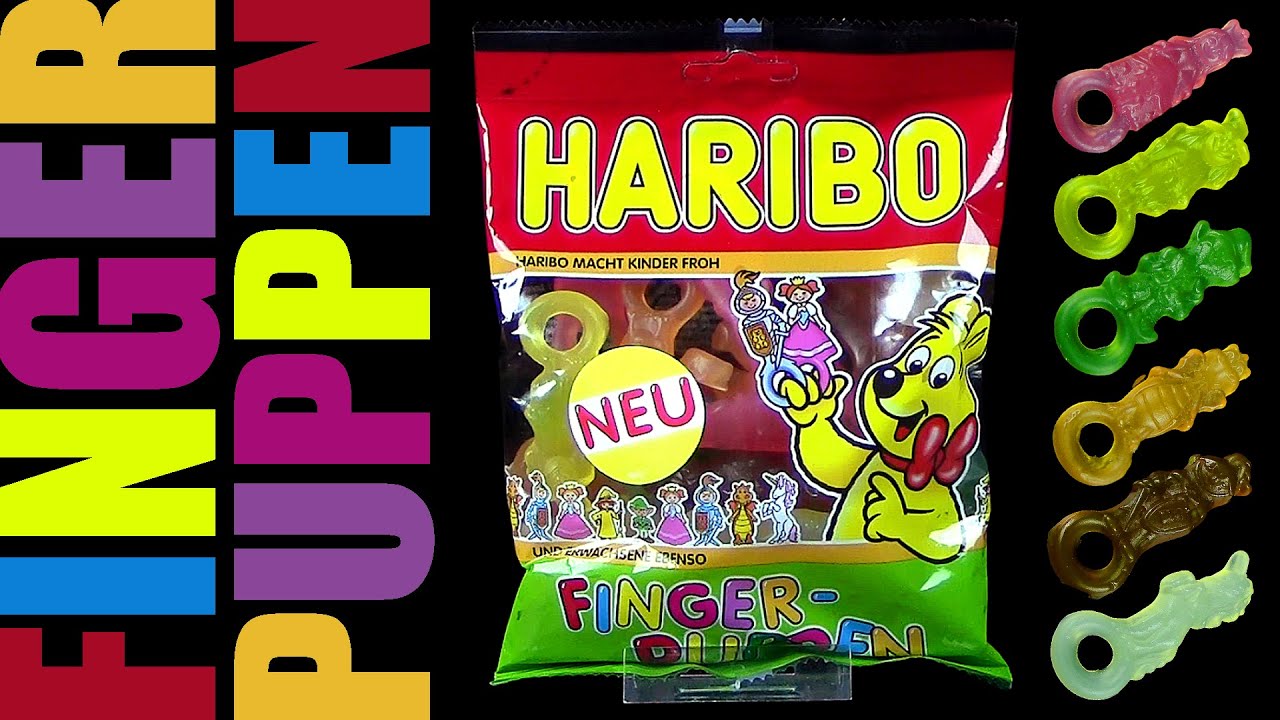 Haribo ® Fingerpuppen - Unpacking & Geschmackstest / 2015 Re-Upload