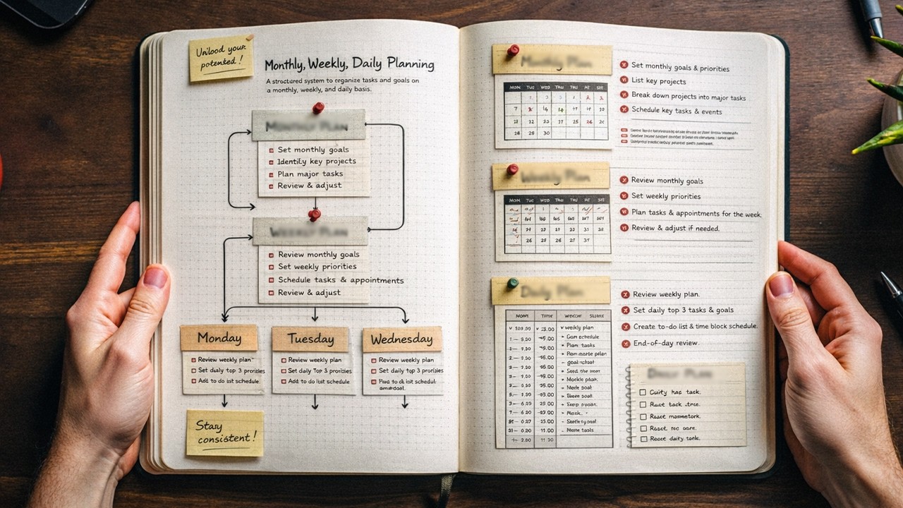 Business is hard until you organise your week like this