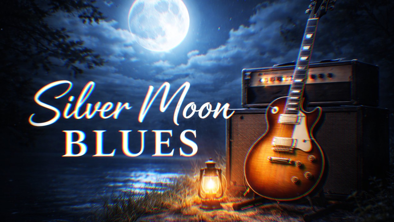 Silver Moon Blues in G Minor | Blues Backing Track
