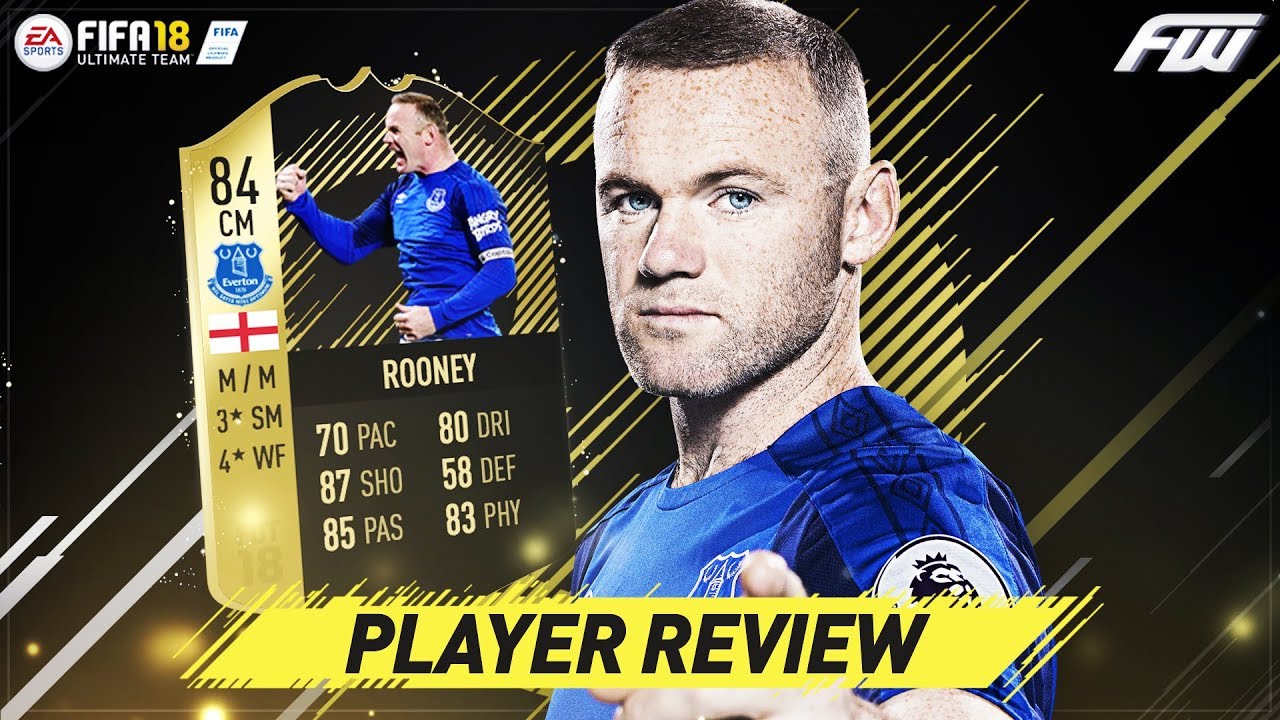 FIFA 18 IF ROONEY Review (84) w/ In Game Stats & Gameplay