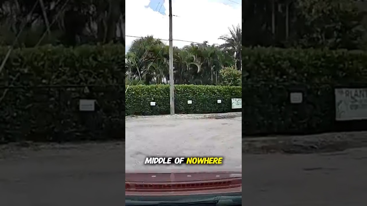 Gated Delivery Deep In The Middle Of Nowhere