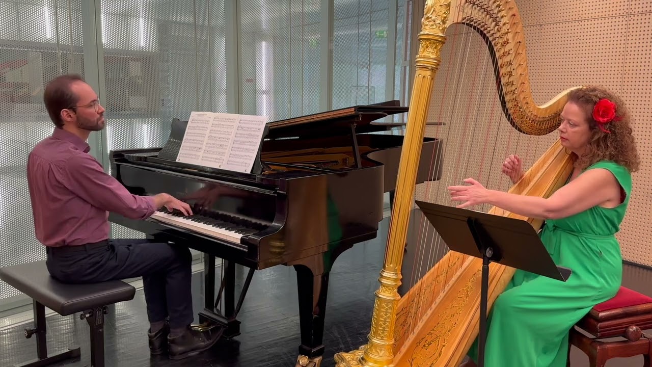 Jong, Marja de - 6 Christmas Duets for harp and piano