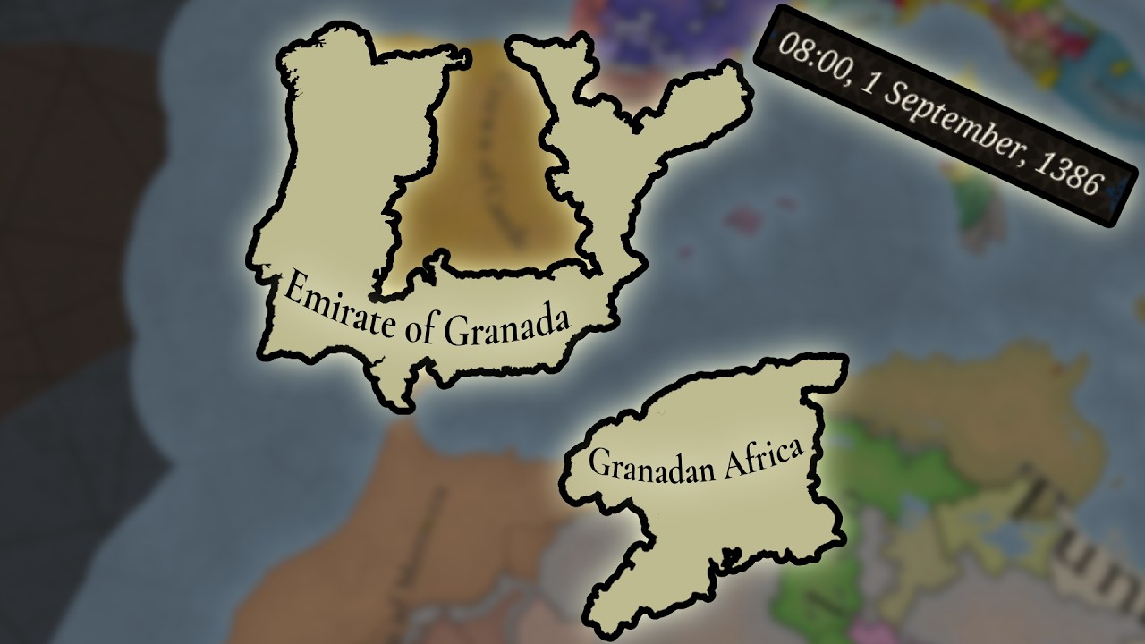 I won the CULTURE WAR as GRANADA in Europa Universalis 5 Patch 1.1.9