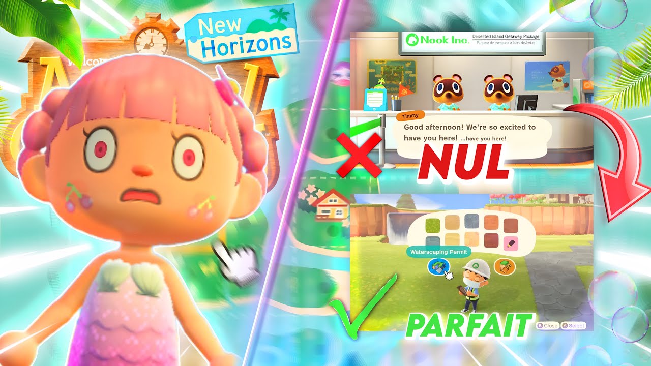 10 ERREURS À NE JAMAIS FAIRE DANS ANIMAL CROSSING NEW HORIZONS ! 🤬