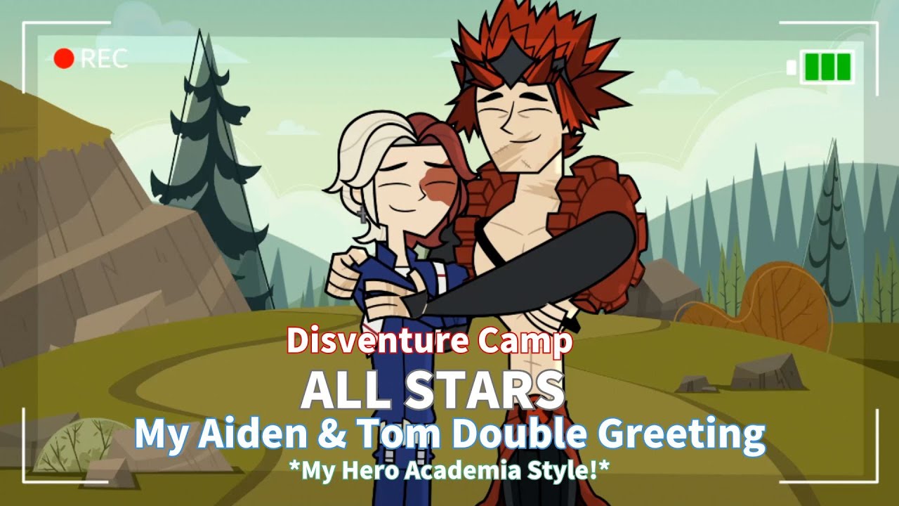My Aiden & Tom DOUBLE GREETING 🔥💪 | Disventure Camp ALL STARS⭐️ | @OddNationCartoons
