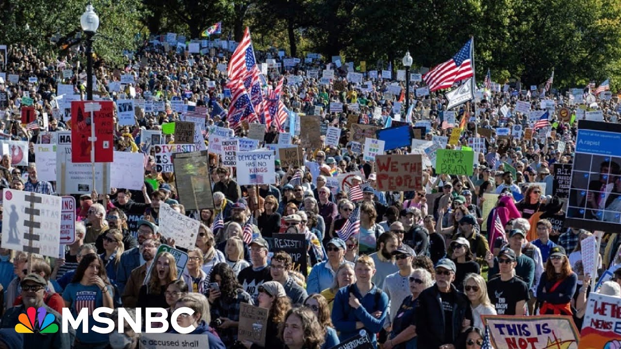 Is the resistance against Trump reaching ‘critical mass’ after record setting protests?