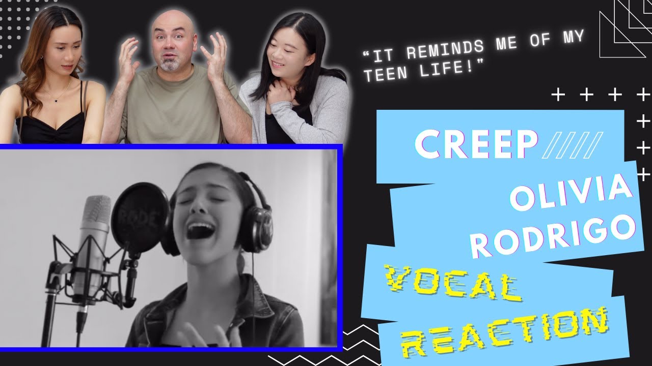 Creep | Radiohead (cover by Olivia Rodrigo) - Vocal Coach Reacts