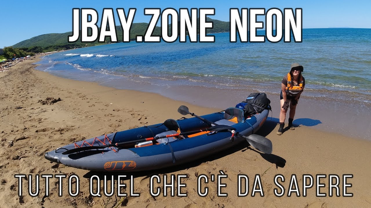 UNBOXING: Kayak Gonfiabile Jbay.Zone Neon ibrido (Dropstitch) Kit Completo