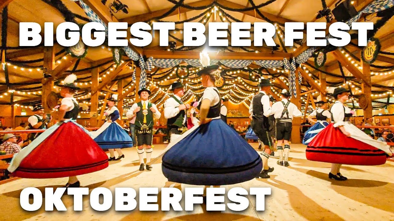 Oktoberfest the world's biggest beer festival • 4K
