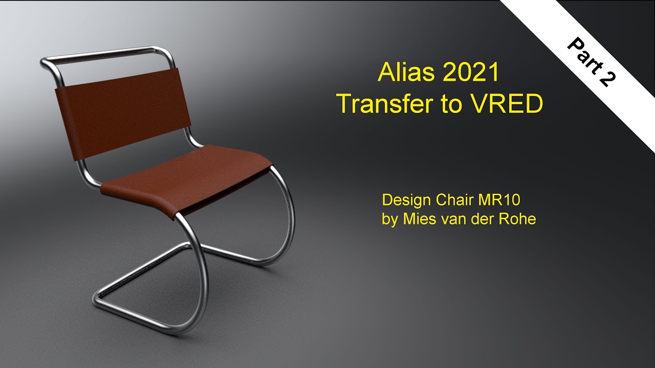 Alias -  Basic Surface Modeling Tutorial - Design Chair MR10 - part2