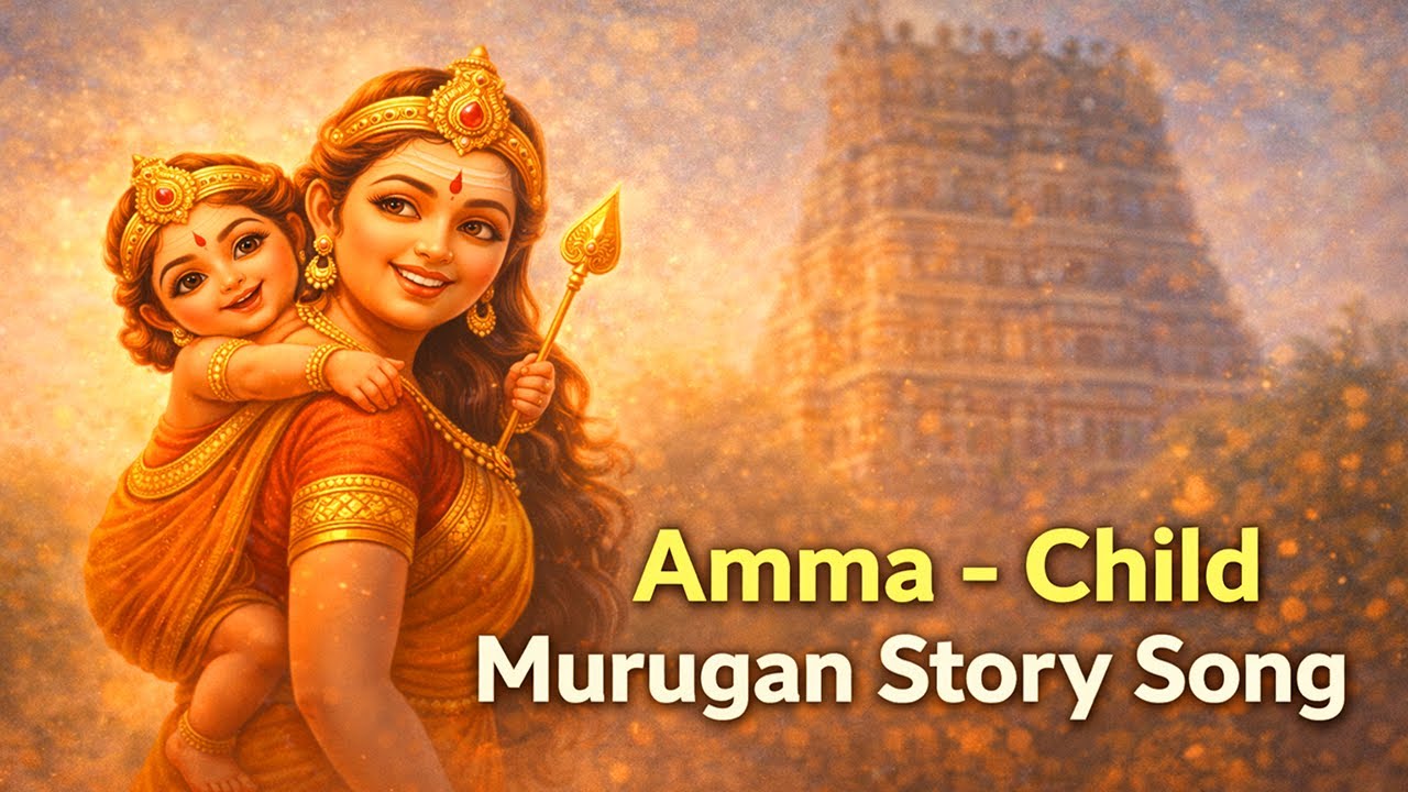 தாலாட்டில் கந்தன் கதை | Amma Murugan Story Song | Murugan Full Life Story Lullaby | Bhakti Oli