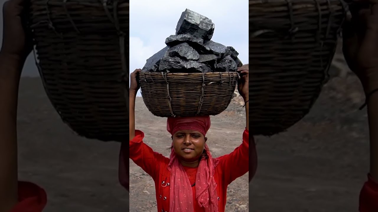 Inside India&rsquo;s risky #coal #mine business. #shorts