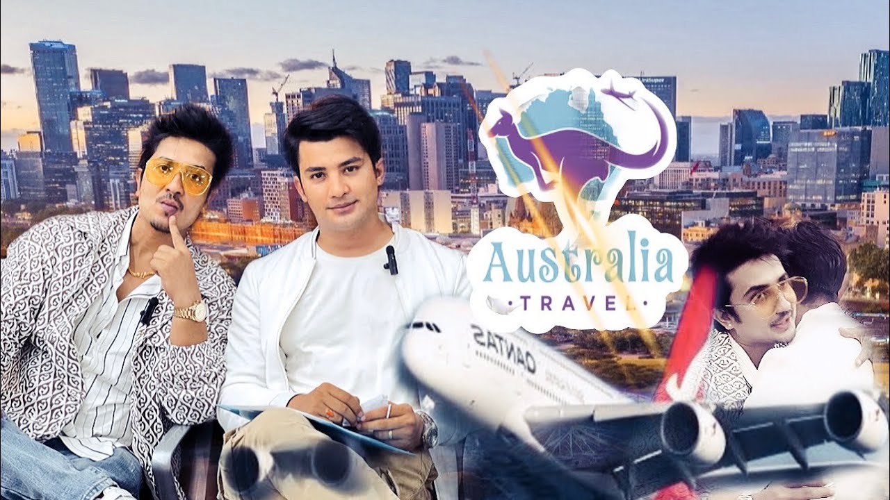 Aakash Shrestha traveling Australia 🇦🇺 for special event,Rajiv jung Basnet , Aakash shrestha
