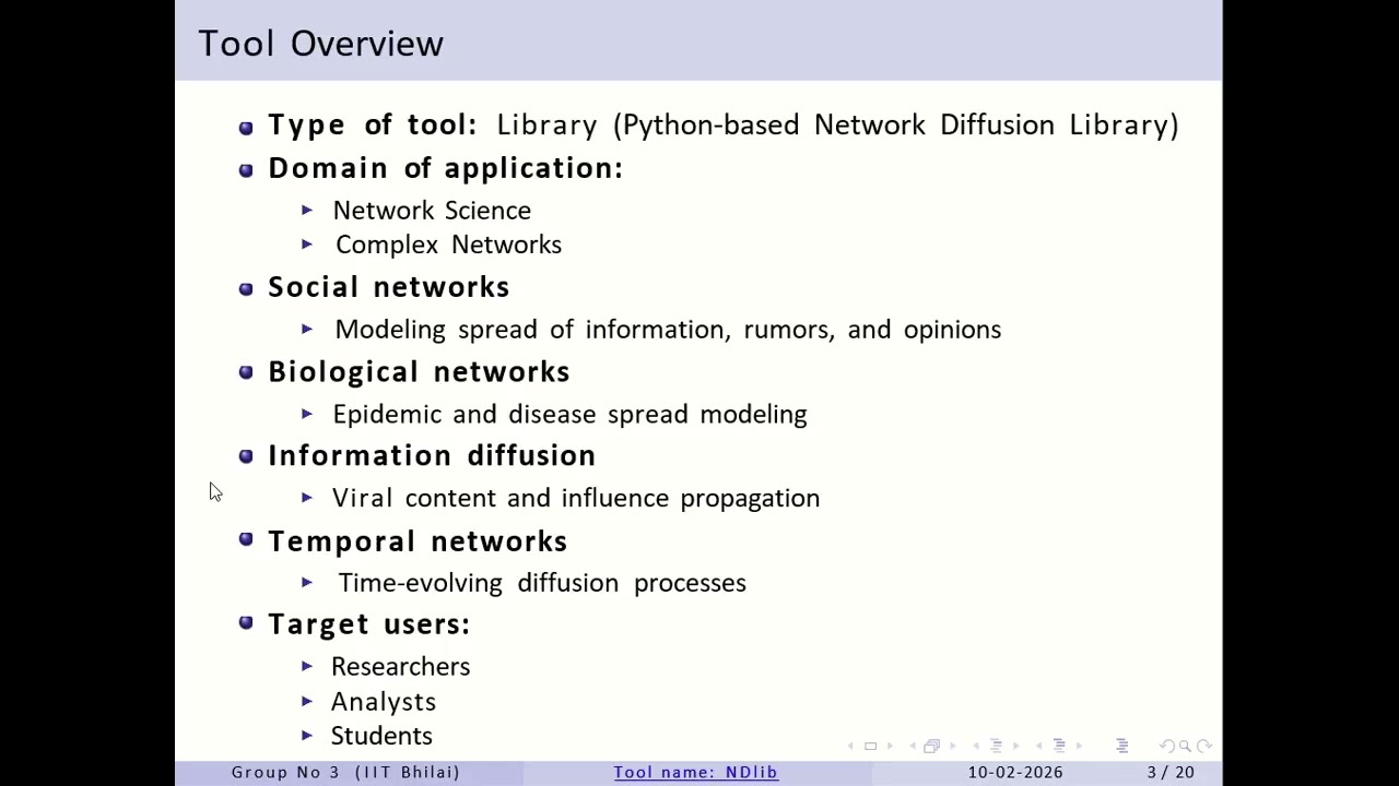 Ndlib Tool Presentation Final