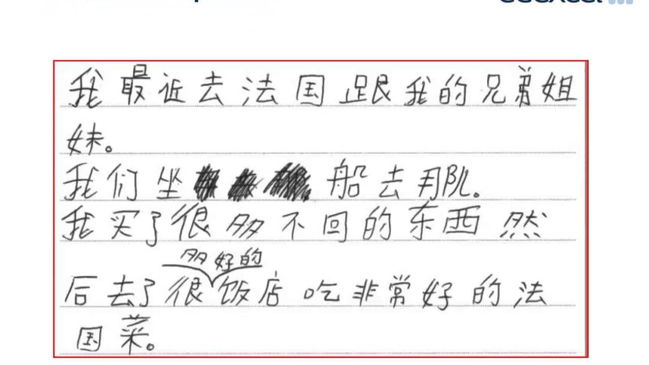 International GCSE and The Edexcel Certificate in Chinese: Feedback from June 2015 on Unit 2