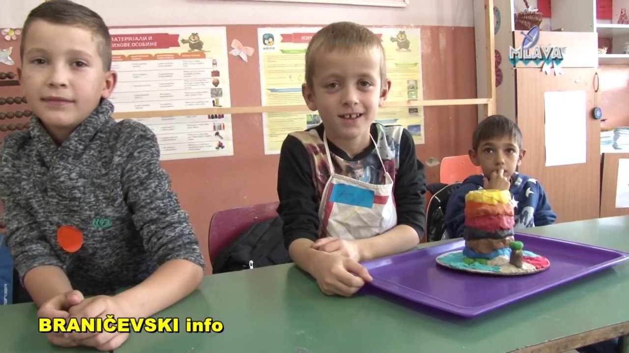 OS Zarko Zrenjanin Veliko Laole, ogledni cas hemije (RTV MLAVA  07.11. 2018.)