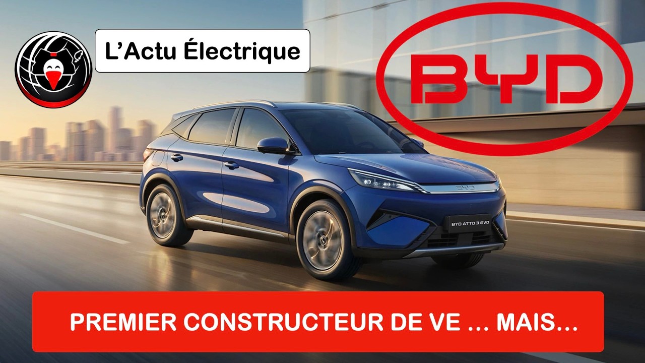 BYD, des ventes catastrophiques en Janvier 2026 !