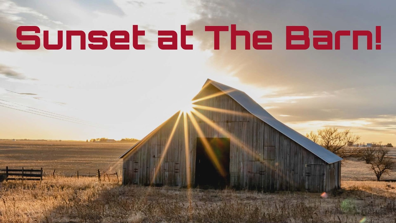 Sunset at 