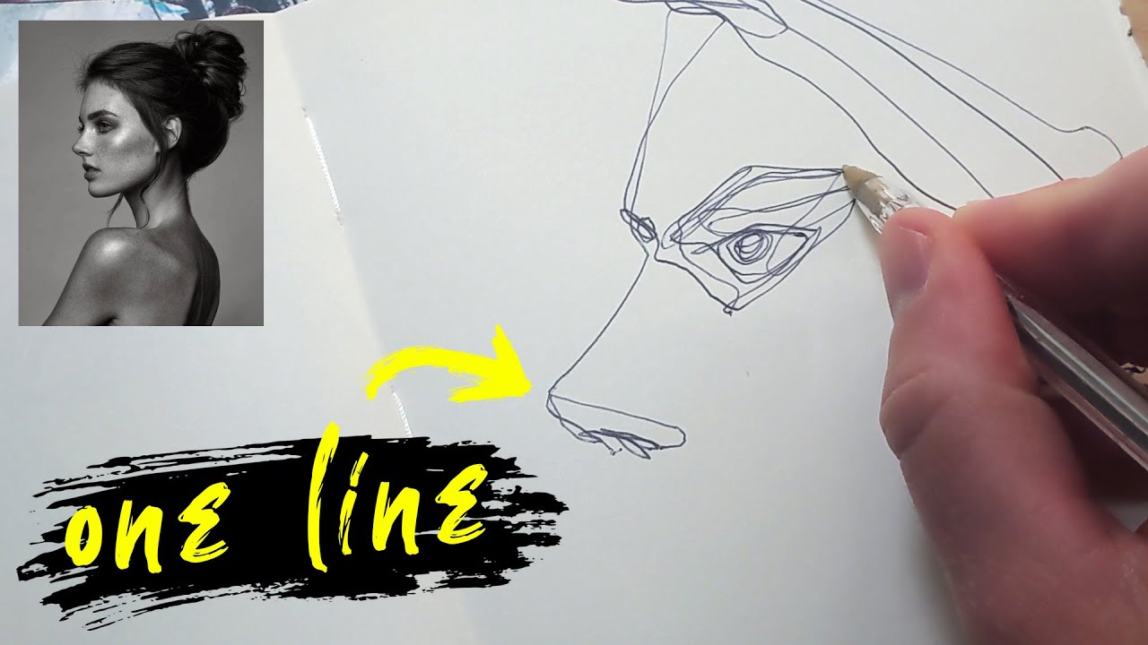 Why Continuous Line Drawings Are the Key to Filling Your Sketchbook