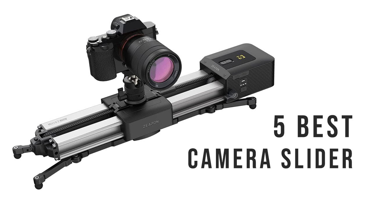 5 Best Motorized Camera Slider - The Best Camera Sliders for DSLR