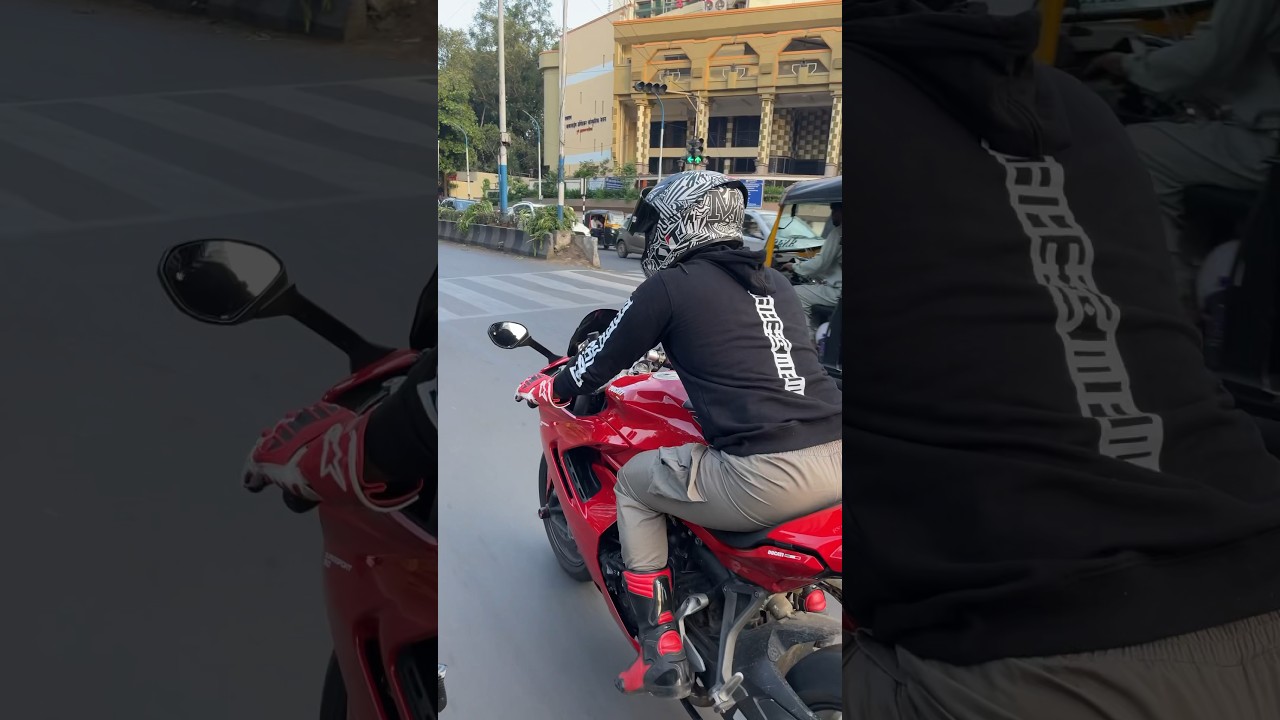 Ducati supersport 950 🔥🔥 with full system exhaust on the road  #ducati #supersport #950