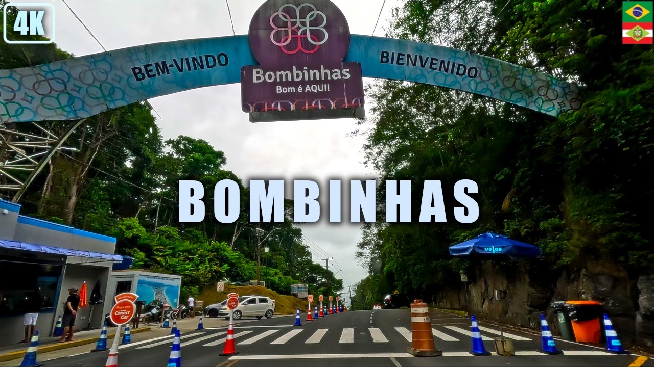 Поездка из Порту-Белу в Бомбиньяс 🇧🇷 | 4K • Реальный звук