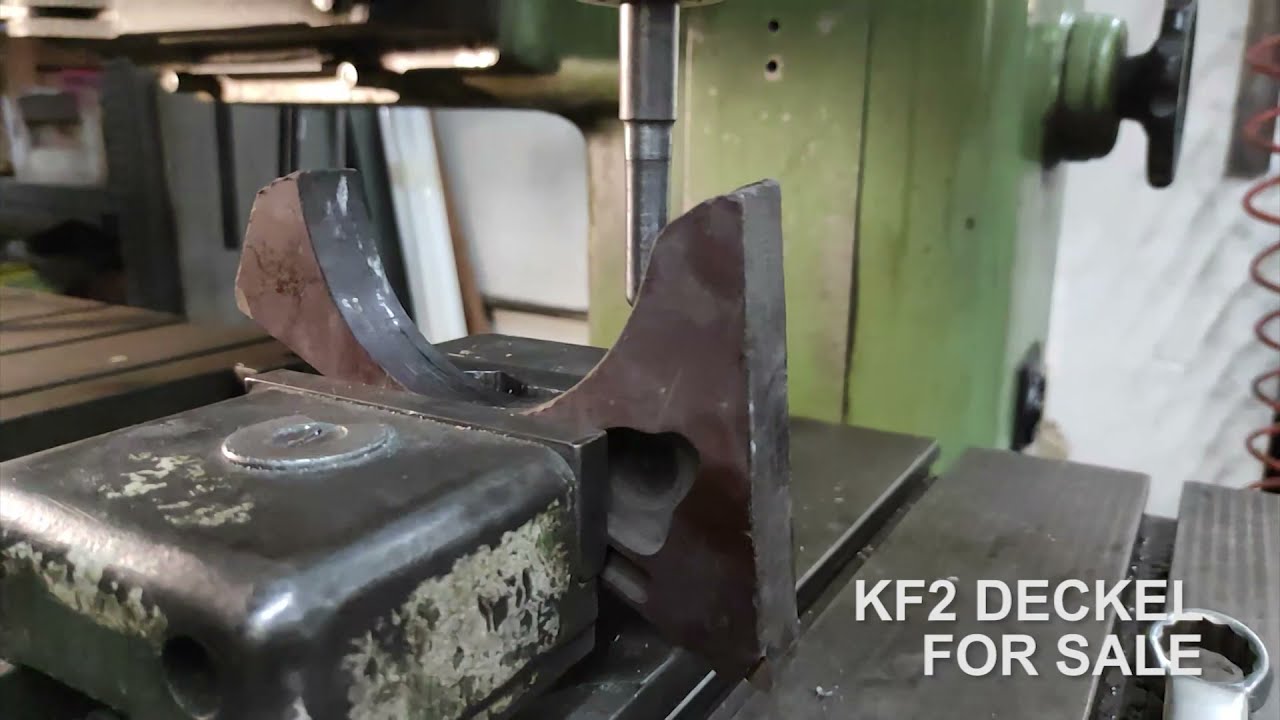 Used DECKEL KF2 copying milling machine FOR SALE plus accessories
