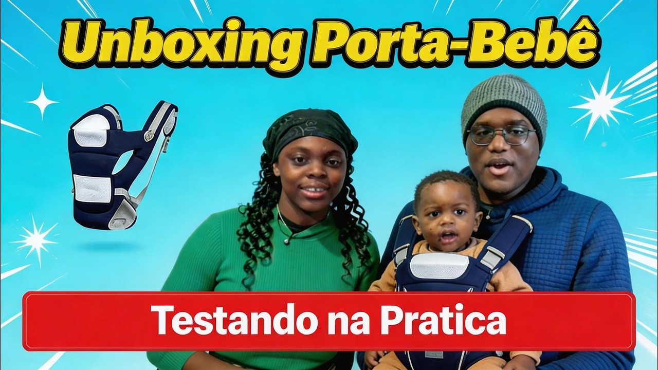 Mochila de Transporte de Bebés Ergonômica com Assento de Cintura, Multiposição Dorsal e Ventral