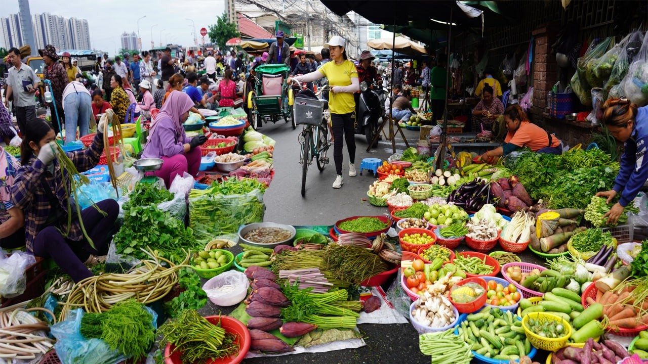 Amazing Collection Food Market Tours 2026 – Daily Activities Of Khmer Vendors Selling Food In Market