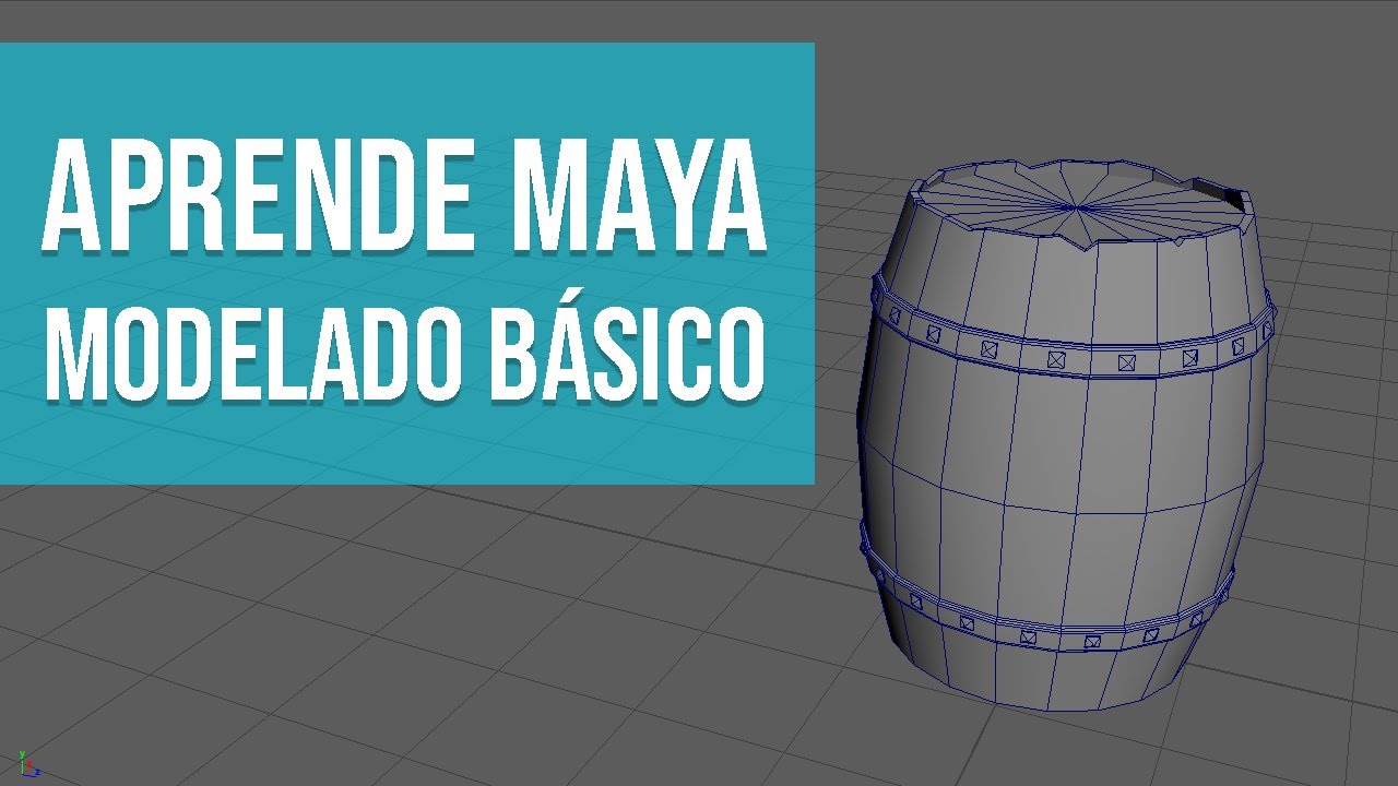 Aprende Autodesk Maya | Modelado b&aacute;sico