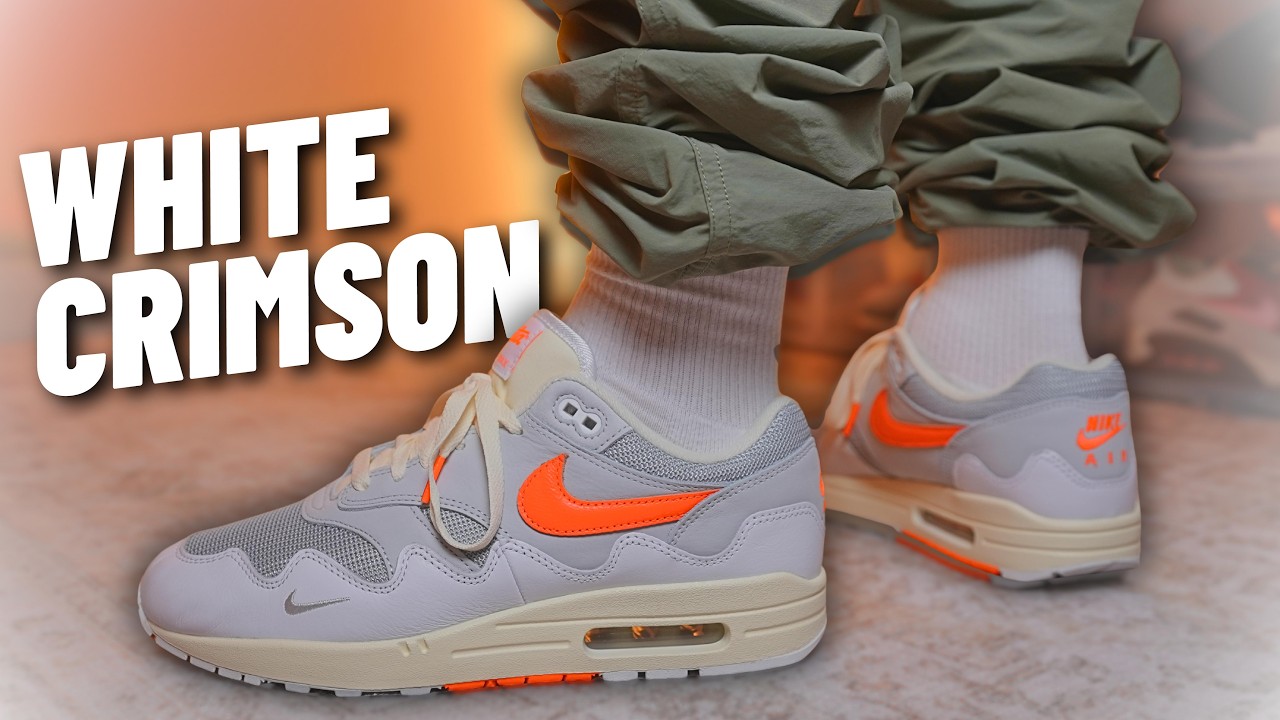 ЛУЧШИЕ? Обзор кроссовок Nike Air Max 1 Patta White Crimson.