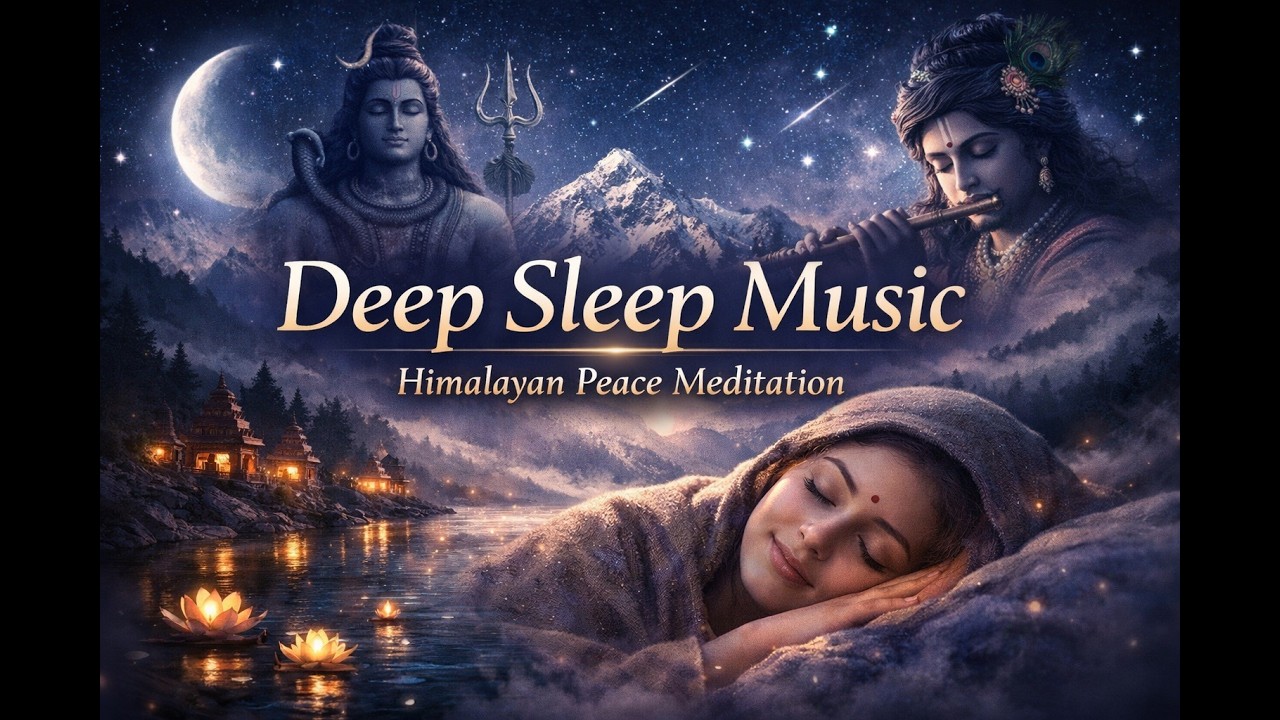Om Shanti 🌙 १० मिनेटमै गहिरो निद्रा लाग्ने शान्त संगीत | Himalayan Peace Music
