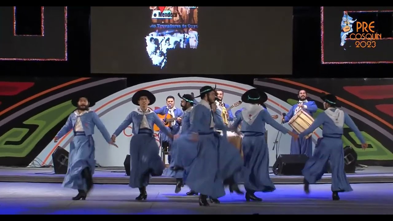 HOMENAJE A LOS TROVADORES DE CUYO_ Conjunto de malambo_ PRECOSQUIN 2023