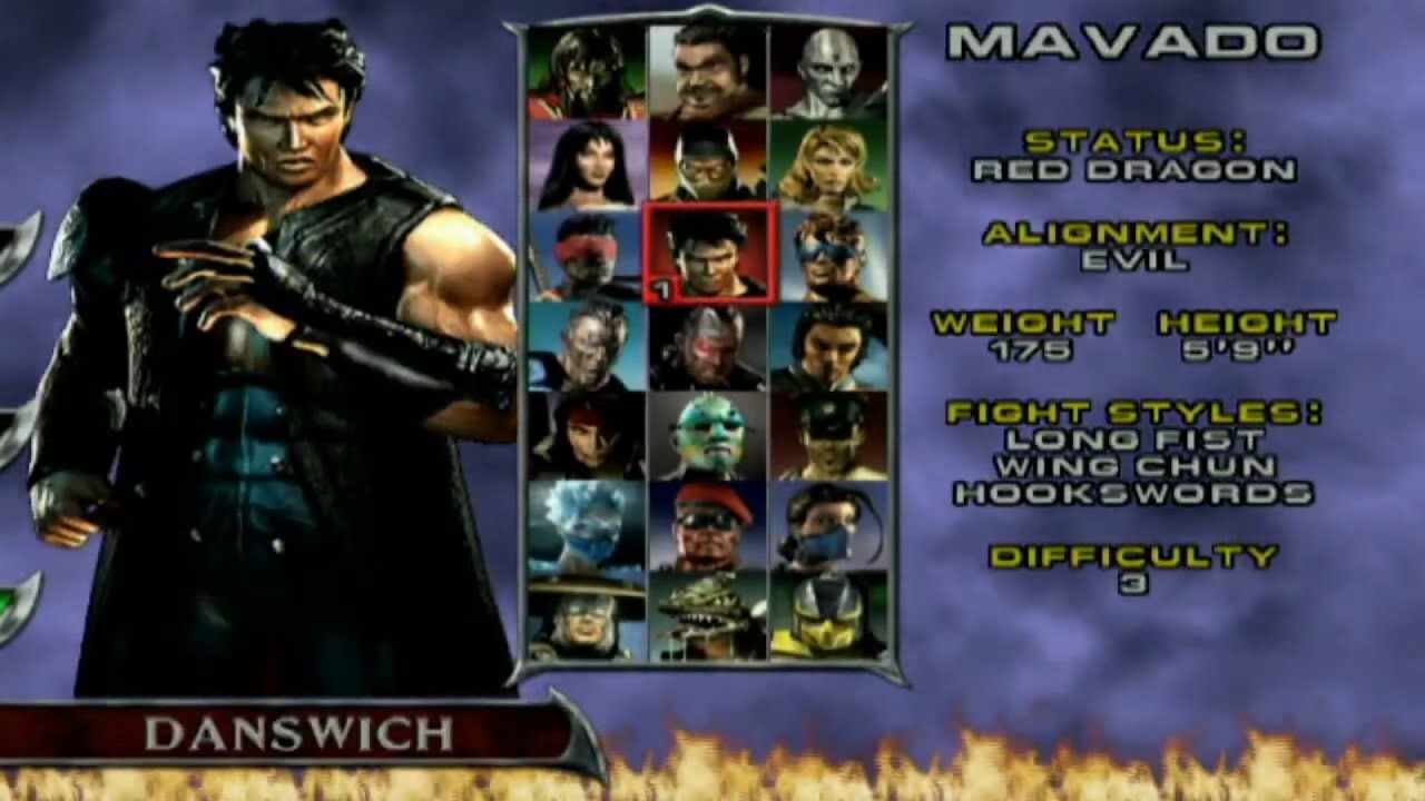 Mortal Kombat: Deadly Alliance Arcade #09 - Mavado