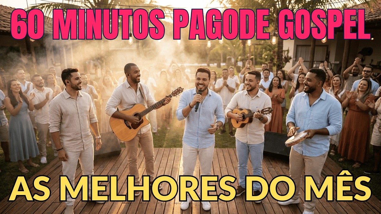 AS MELHORES DO MÊS: Especial 60 Minutos de Pagode Gospel