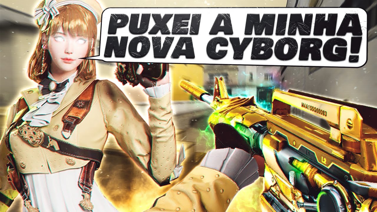 JOGUEI COM A M4A1 CYBORG VITORIOSA! 😍 ELA É SIMPLESMENTE INSANA! 💥 | CrossFire