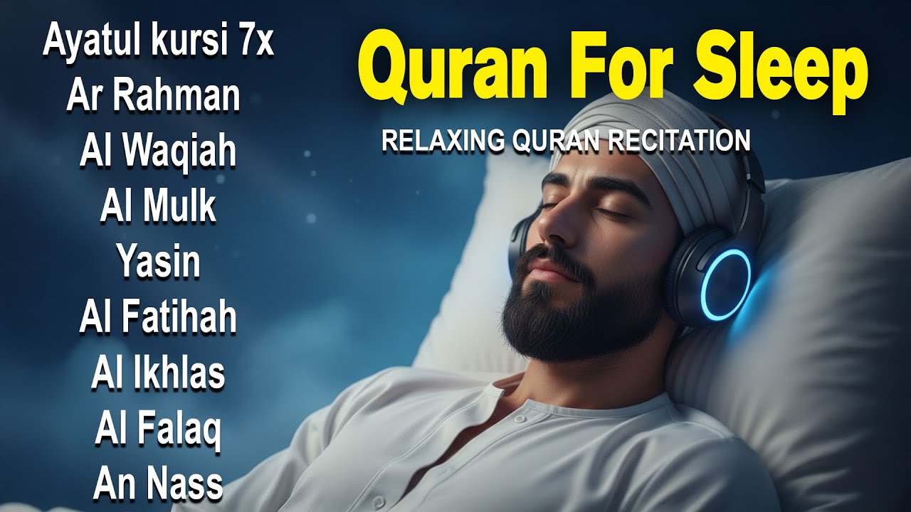 Relaxing Quran Recitation For Deep Sleep And Your All Problems Solve | Relaxing - Holy Quran