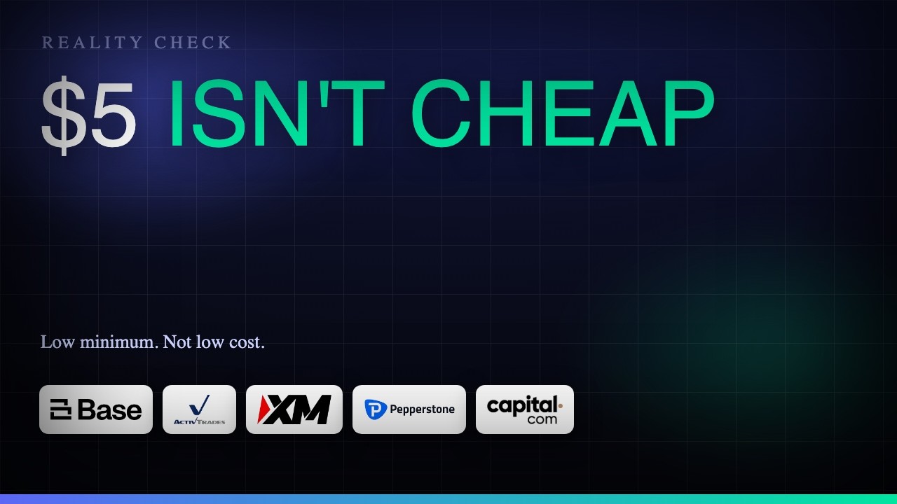 Why A $5 Minimum Deposit Broker Isn't Actually Cheap (2026)