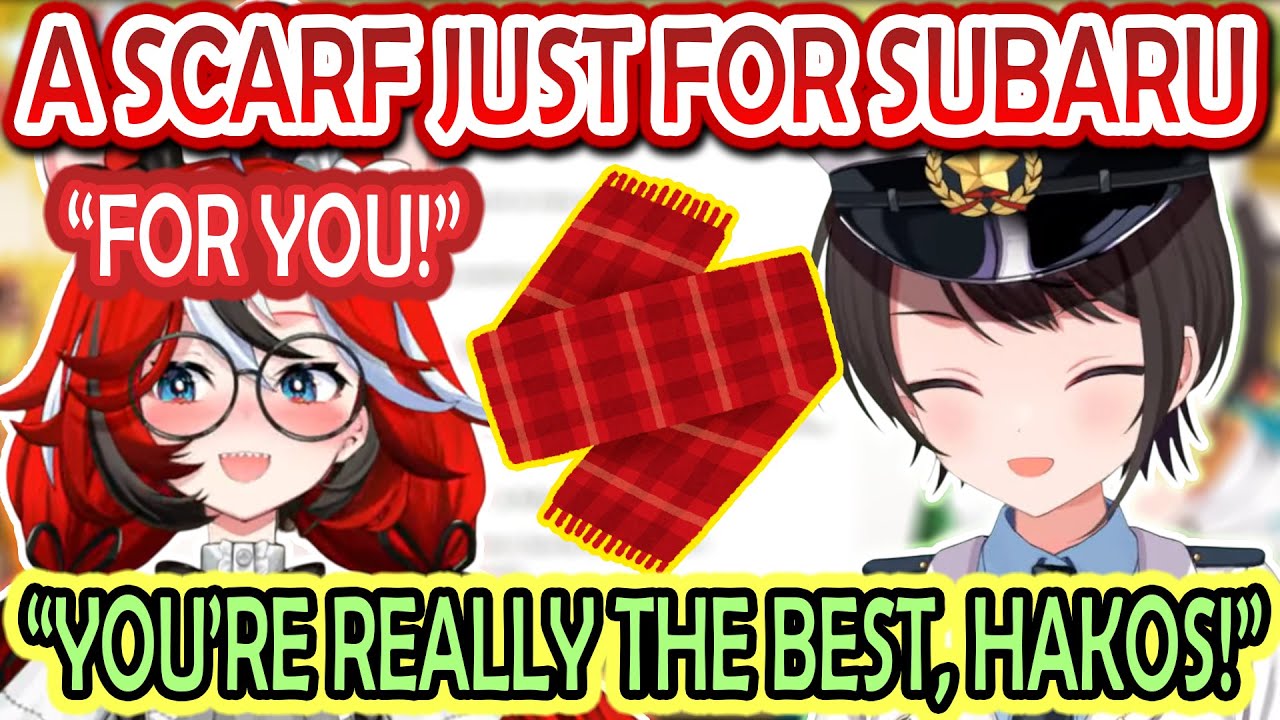 Subaru Can't Believe Bae Actually Found Her a Scarf That Suits Her Picky Skin