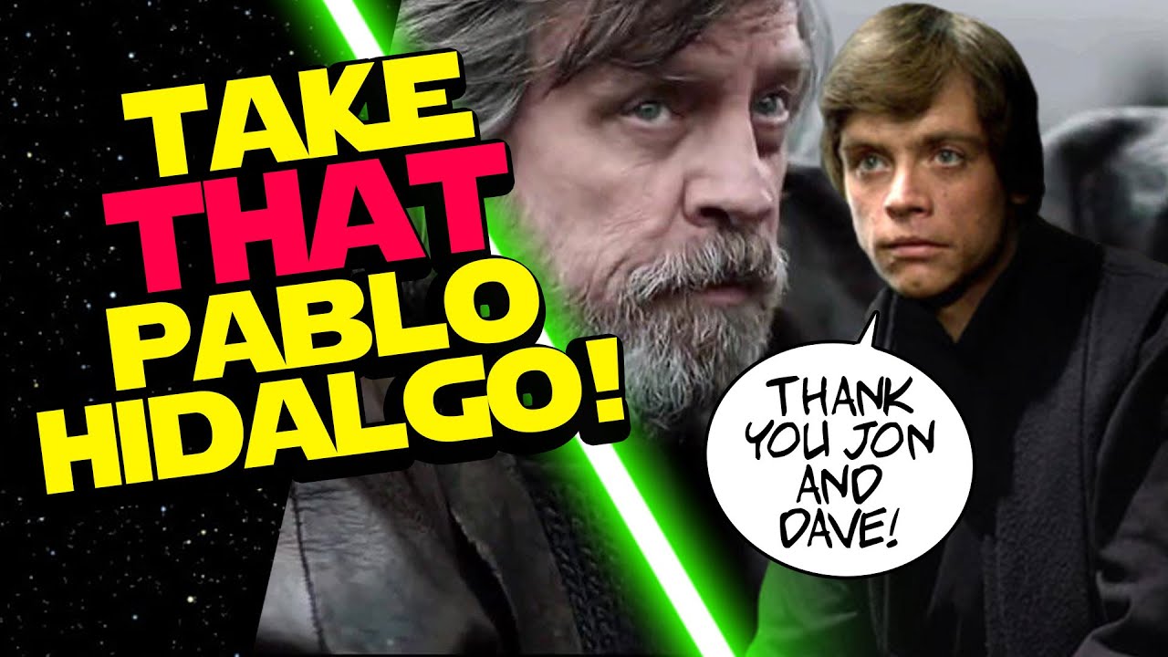 Mark Hamill THANKFUL for Luke Skywalker Return! Throws SHADE at Pablo Hidalgo?!