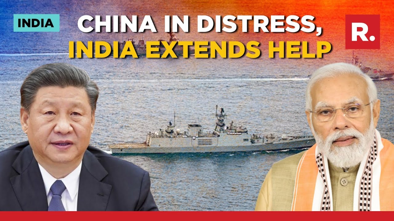 India Helps Sinking Chinese Vessel With 39 Crew Members Onboard In Indian Ocean