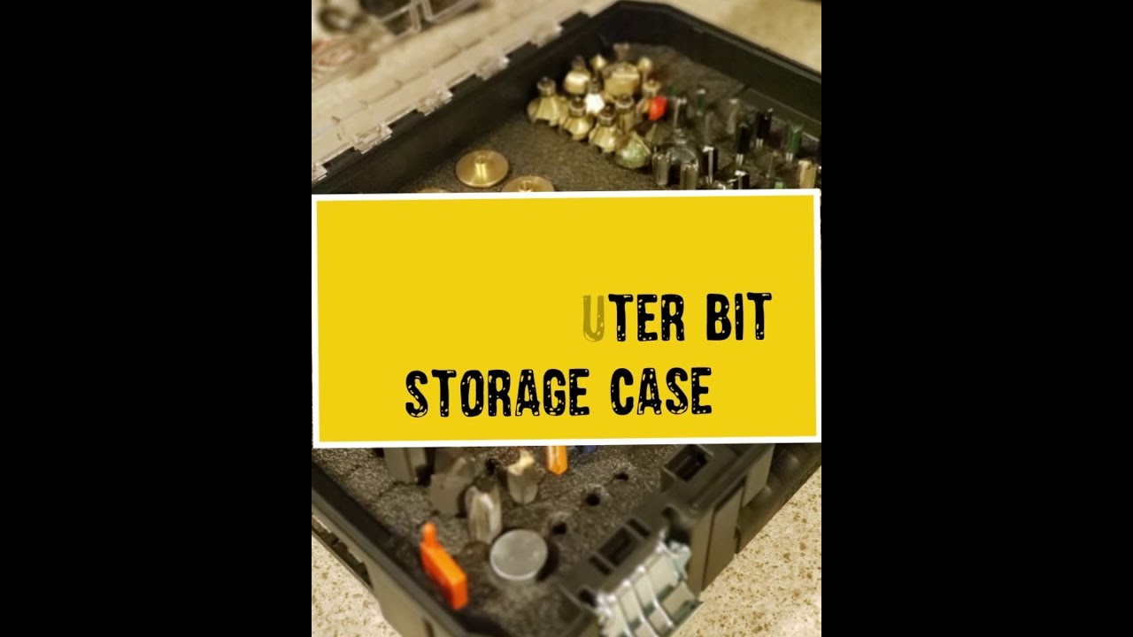 tstak router bit storage case