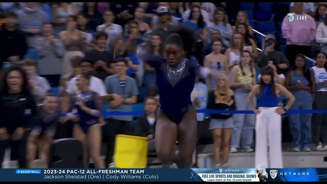 Chae Campbell PERFECT 10 Floor UCLA vs Clemson 2024