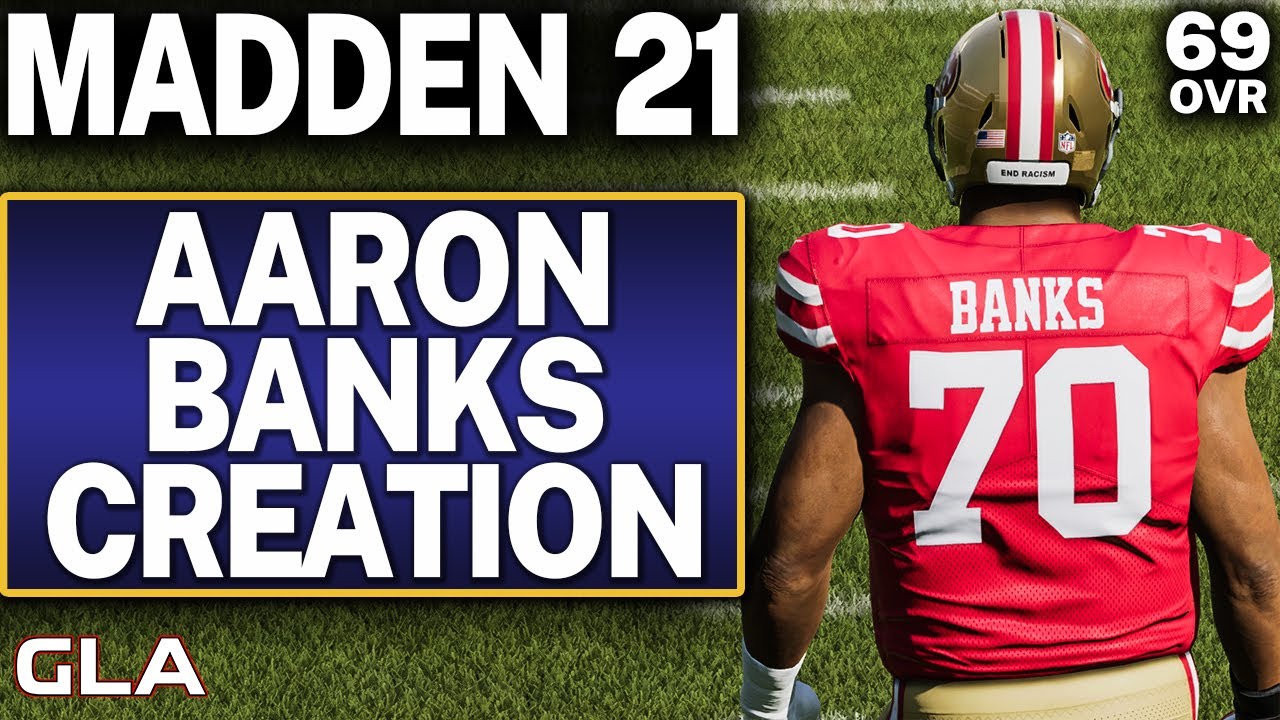 G Aaron Banks Creation || Notre dame || Madden 21 #2021nfldraft #Madden21 #Creation #Alabama #GLA